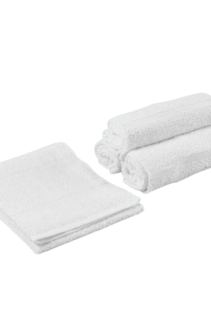 Asciugamano bianco standard 50x90 cm - 360 gr - CONF. 12 PZ