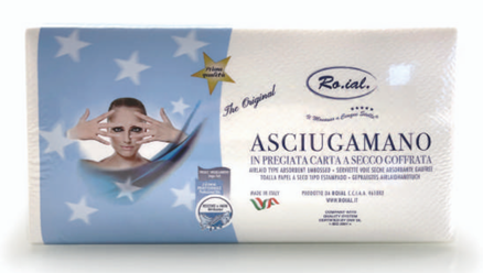 carta goffrata 40x70 cm confezione 100 pz