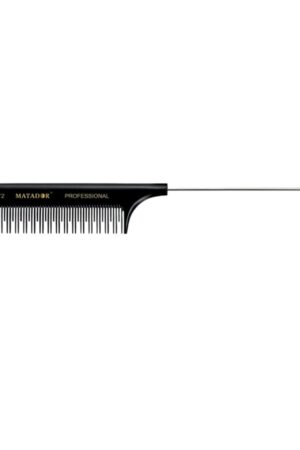 Pettine a coda per BALAYAGE MATADOR 21,5 CM Professionale in Ebanite Antistatica