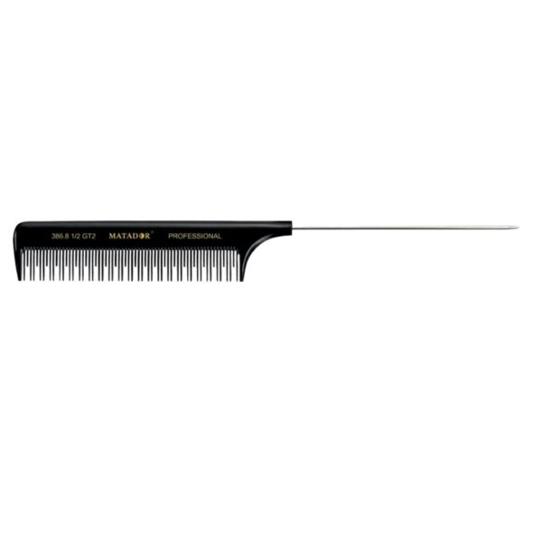 Pettine a coda per BALAYAGE MATADOR 21,5 CM Professionale in Ebanite Antistatica