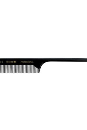 Pettine a coda MATADOR 21,5 CM Professionale in Ebanite Antistatica