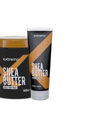 Extremo maschera capelli ricci