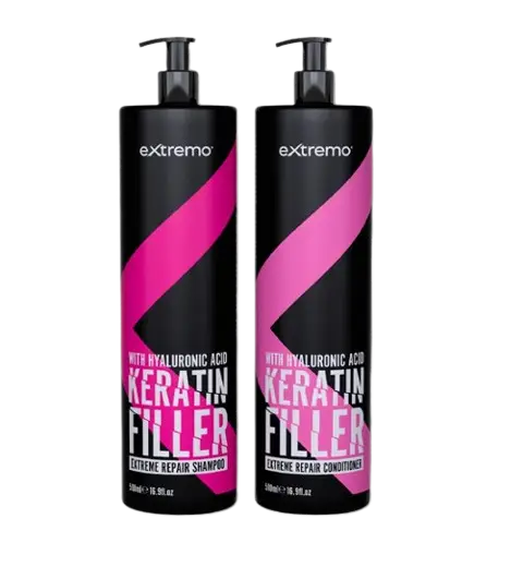 Extremo maschera capelli alla cheratina per capelli sottili e sfibrati